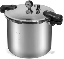Canner Pressure Cooker Pressure Cooker 22-Quart Capacity, Polished Aluminum