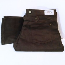 NWOT Tombstone Outfitters USA-made Brown Denim Jeans 40x36 Button-fly 5-Pockets