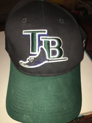 Tampa Bay Rays hat. Black with green 