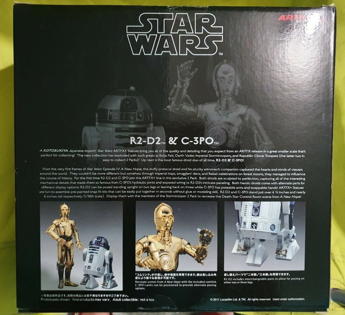 Kotobukiya Star Wars Artfx+ R2-D2 & C-3Po 1/10 Scale | eBay