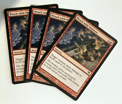 Wrack with Madness (4) Dark Ascension NM MTG Magic the Gathering
