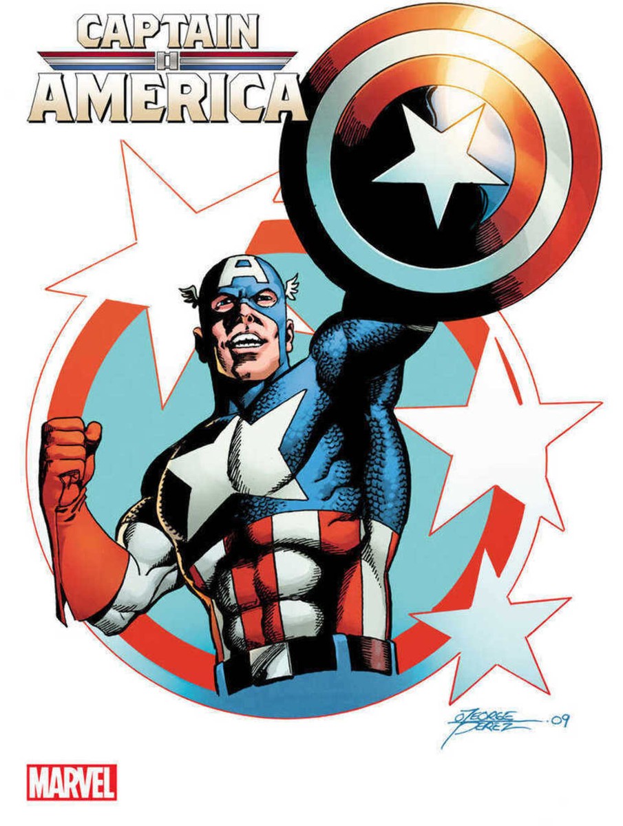 Captain America 1 George Perez Variant | eBay