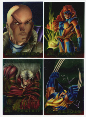 1995 Fleer Ultra X-Men All-Chromium Gold Signature Lot of 31