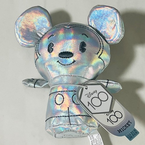 Hallmark Itty Bittys Disney 100 Topolino Minnie Set Argento Iridescente Nuovo - Foto 5 di 6
