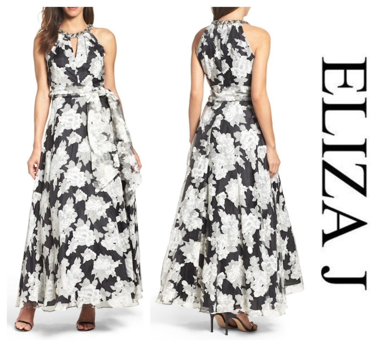 Popover Jumpsuit Eliza J Seersucker Jumpsuit ELIZA J GORGEOUS