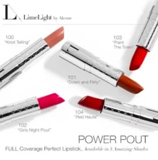 LimeLife By Alcone Perfect Lipstick New In Box LimeLight Pick Your Shade