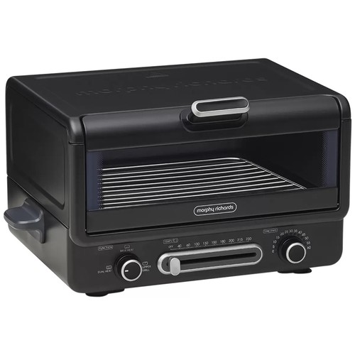 Titanium Morphy Richards® MultiOven 12L 2000W 40-230°C DUAL Heat GRILL Roast Fry - Picture 3 of 12