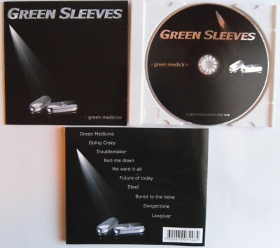 Green Sleeves Green Medicine Metal Like Accept,Heartcry,Saint,Neon Cross,Bride
