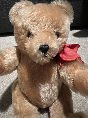 Vintage Hermann Original West German Teddy Bear Plush stuffed