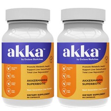  2 pack AKKA Liver Cleanse Detox  Repair Superbiotic Gut Health, Milk Thistle