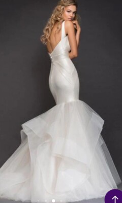 Hayley Paige Glazer Bodycon bandage Blush Mermaid Wedding bridal gown Dress | eBay Hayley Paige Glazer Bodycon bandage Blush Mermaid Wedding bridal gown Dress | eBay