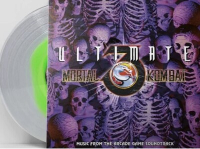 Ultimate Mortal Kombat 3 III Soul Chamber Neon Green Clear Vinyl LP Brand New