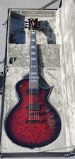 ESP E-II ECLIPSE Set Thru Black Cherry Outburst