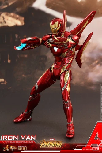 Figura de acción Hot Toys HT 1/6 MMS473D23 Avengers: Infinity War Iron Man MK50 nueva - Imagen 12 de 18