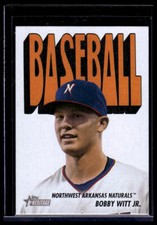 2021 Topps Heritage Minor League #72TPCC-14 Bobby Witt Jr. 1972 Topps Pack Cover