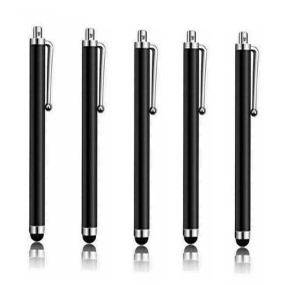 5x Touchstift für Smartphone Handy Tablet Navigation iPhone UNIVERSAL Z5 Schwarz