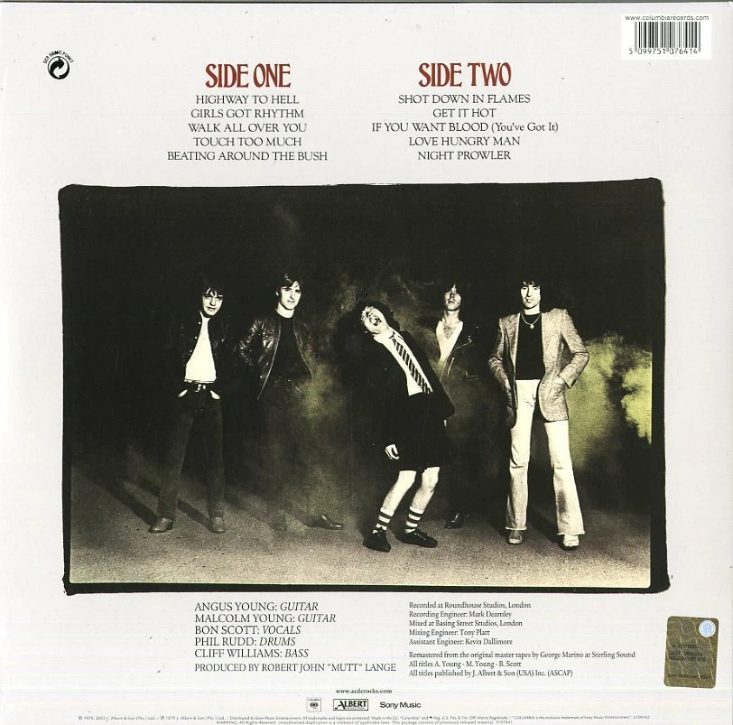 AC/DC - Highway to hell (2021) LP vinyl - Immagine 2 di 2