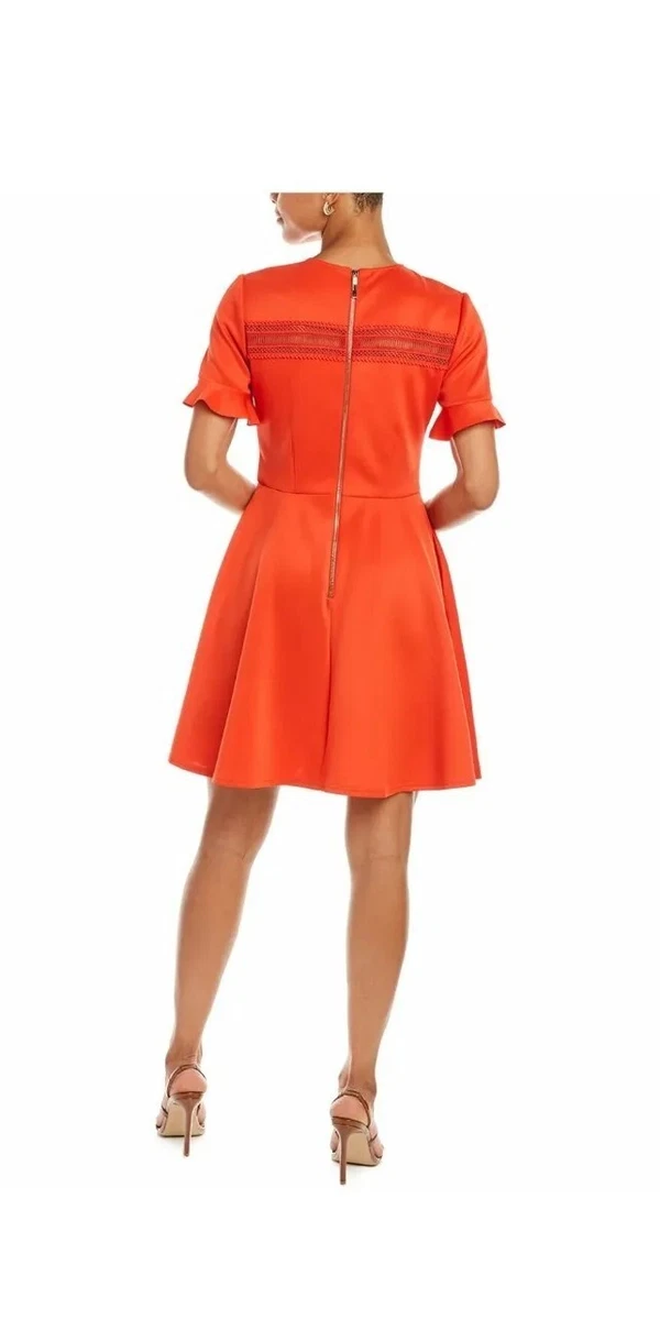 Ted baker red skater hotsell dress