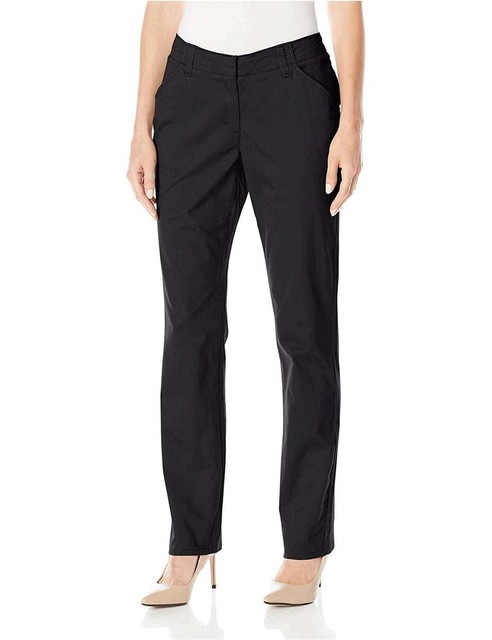 womens black chino pants