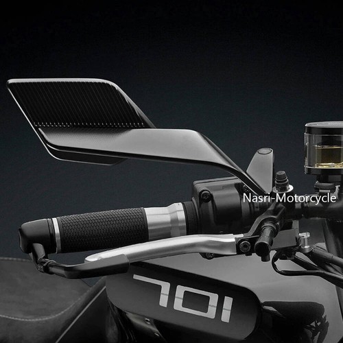 For Husqvarna Vitpilen 701 2020 Sports Winglets Rearview Mirrors Stealth Max - Picture 3 of 8
