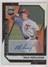 2021 Panini Elite Extra Edition Signatures Max Ferguson #160 Auto z4k