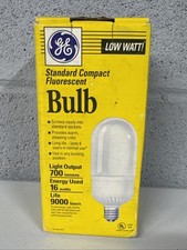 GE FLB17 Compact Fluorescent Light Bulb 700 Lumens 9000 Hours - New In Box