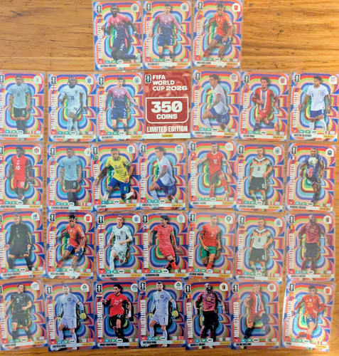 Panini Adrenalyn XL World Cup 2026 Limited Edition Singles - Pick your card