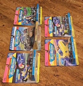 Lot of 5 Vintage 1995 Galoob Micro Machines Minis #25 Rally Set: #10, 17, 18, 11