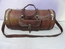 Sac de sport en cuir véritable 23 pouces sacs de voyage sacs à main sport gym