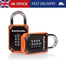 2 pack of heavy duty Combination Locks Padlocks for School & Gym Locker toolbox