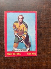 1973-74 O-Pee-Chee Set Break OPC #52 Craig Patrick - California Golden Seals EX