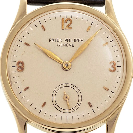 Reloj PATEK PHILIPPE Calatrava 96 plata oro amarillo 18K cuerda manual para hombre
