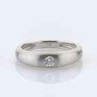 0.10ct Diamond Ring in Platinum