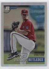 2021 Bowman Heritage Prospects Chrome Refractor /199 Jackson Rutledge #224 0hw6