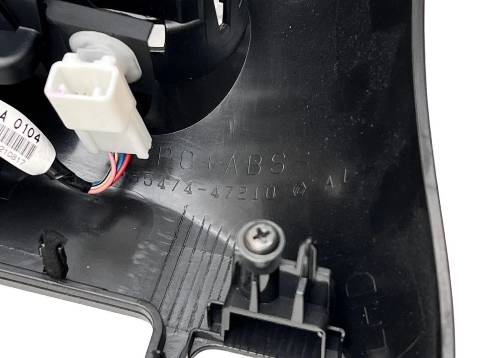 2016-2022 Toyota Prius Dashboard Right Passenger Side A/C AIR Vent Grille Black - Imagem 2 de 4