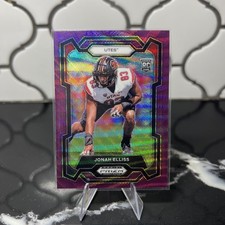 2024 Panini Prizm Draft Picks - Jonah Elliss #164 Purple Wave Prizm (RC)