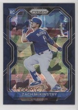 2021 Panini Prizm Navy Blue Cracked Ice Prizm 15/25 Zach McKinstry #92 04qn