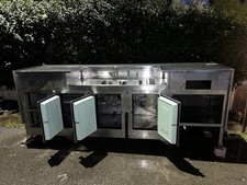 Bancone Bar Professionale In Acciaio Inox