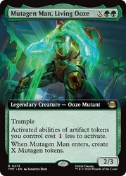 Mutagen Man, Living Ooze (Extended Art) Foil - Teenage Mutant Ninja Turtles