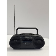Lifelong Baby Boom Box 2000 Portable AM FM Radio Boombox 2228R Black WORKS