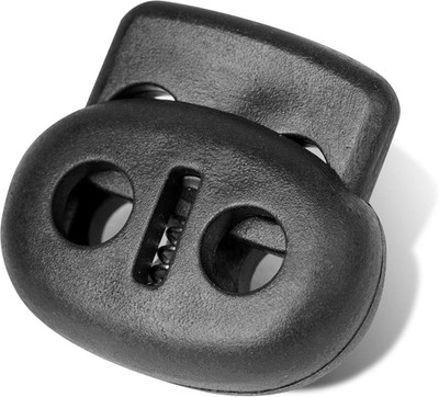 Plastic Cord Locks, Fastener Toggles for Shoelaces, Drawstrings, Paracord, Bags,
