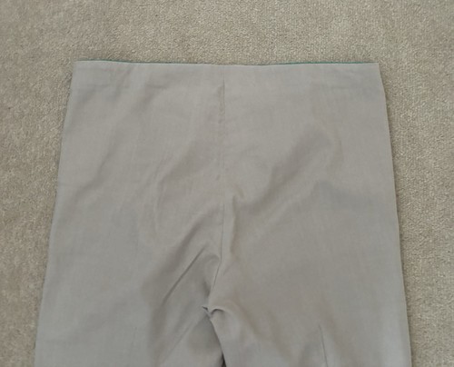 FAB COS Beige Cotton Blend Elongated Capri Trousers Size EU 38 UK 10 L 27" VGC - Picture 4 of 5