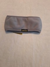 New Firm Grip Fleece Lined Headband Size Small Medium Gray Unisex