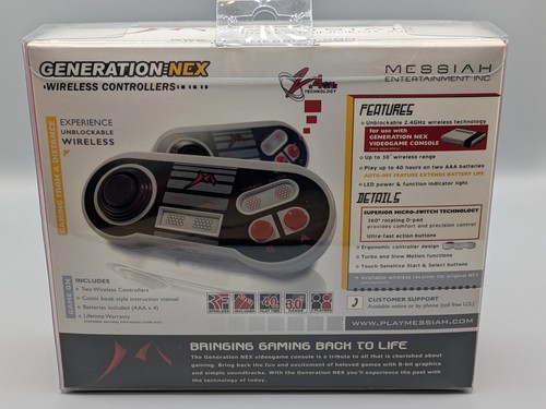 Messiah Generation Nex Wireless Controller 2-pack New - Picture 2 of 6