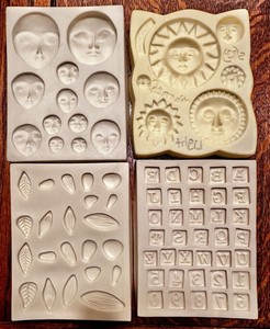 Polymer Clay Push Molds