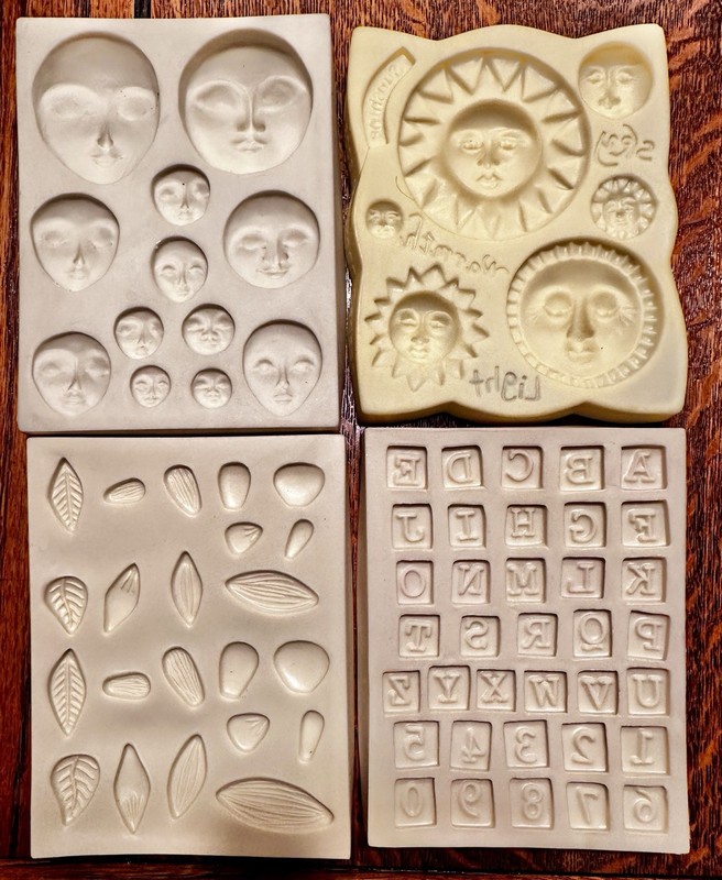 Polymer Clay Push Molds