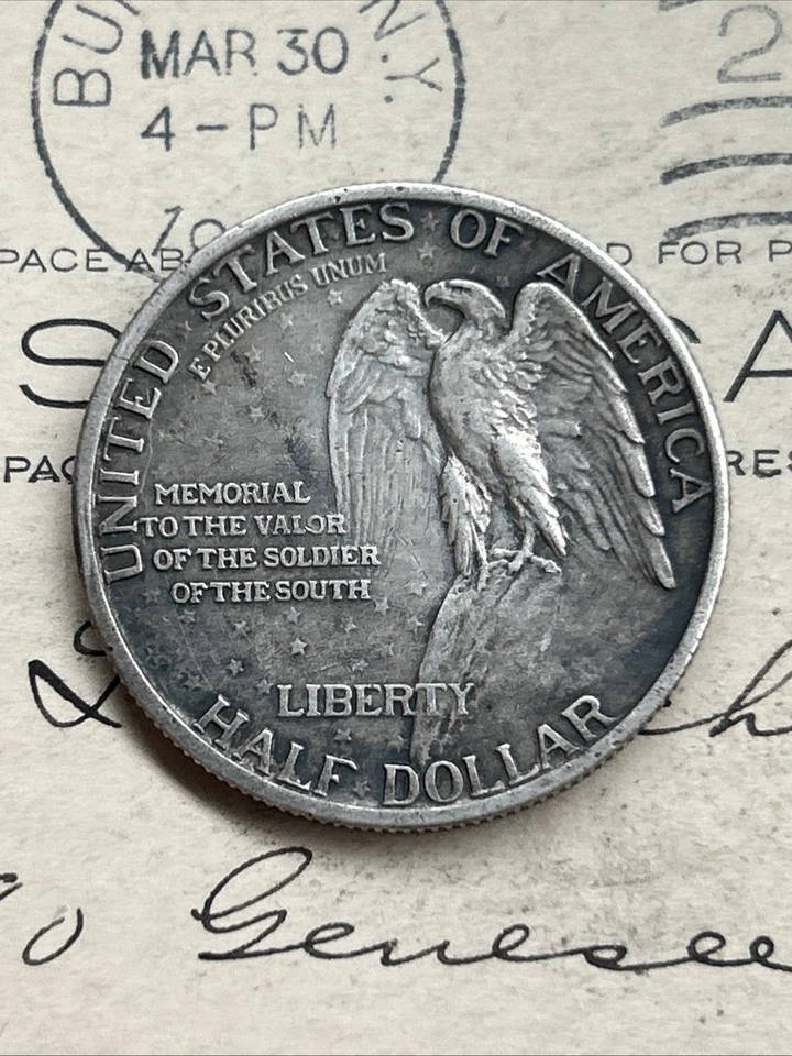 1925 Stone Mountain Half Dollar 🇺🇸 - Image 3 of 4