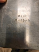 9A-1034 COOPER B-LINE HORIZONTAL ADJUSTABLE SPLICE PLATE   SOLD PER EACH