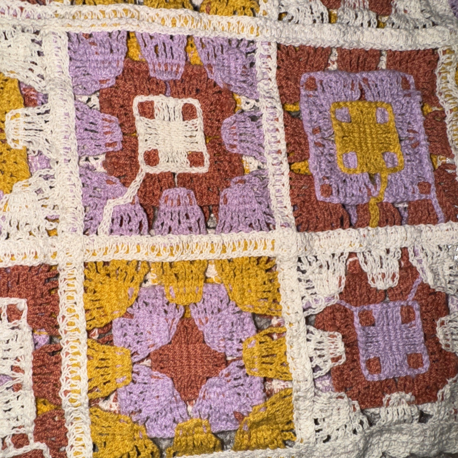 Rebellion S Crochet Patchwork Granny Square Bohem… - image 4