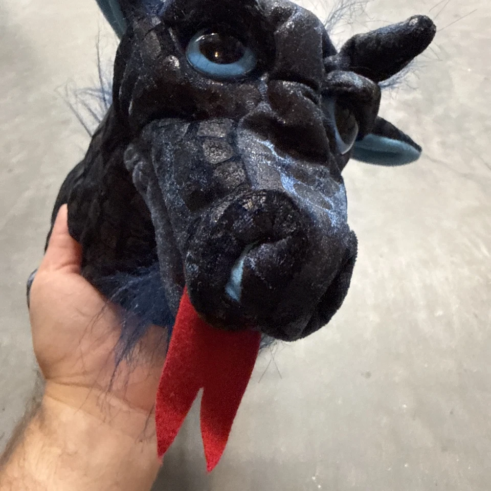 Folkmanis Serpiente Marina Marioneta de Mano Azul 24” Cuerpo Completo Peluche Juguete Story Time Foto 2 de 4